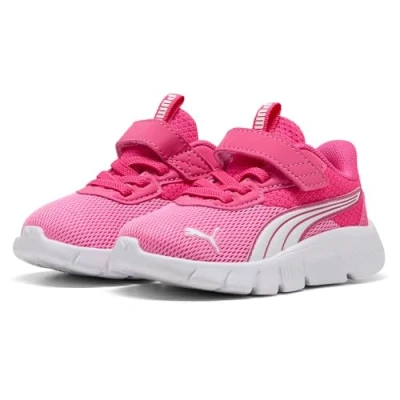 Afbeelding van PUMA Flexfocus Modern Ac+ Inf Sneakers, uniseks, baby, fosforescerende roze posie wit, 26 EU