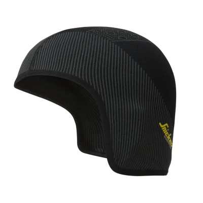 Afbeelding van Snickers 9053 FlexiWork, Seamless Helmvoering Zwart/Grijs