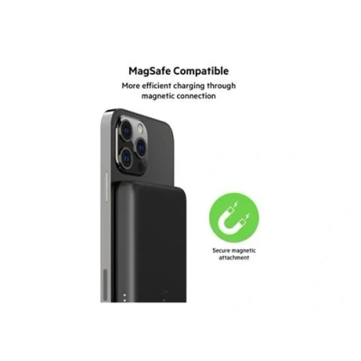 Image de Belkin Magnétique Batterie Externe Sans Fil 2500Mah Noir