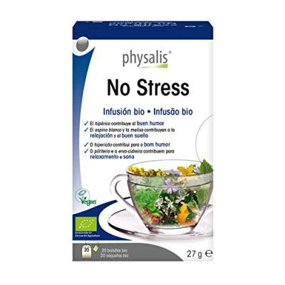 Afbeelding van Physalis Kruideninfusie No Stress Bio 20 theezakjes