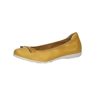 Afbeelding van Caprice Ballerina&#039;s, Dames, Maat: 40, Yellow perlato Leer