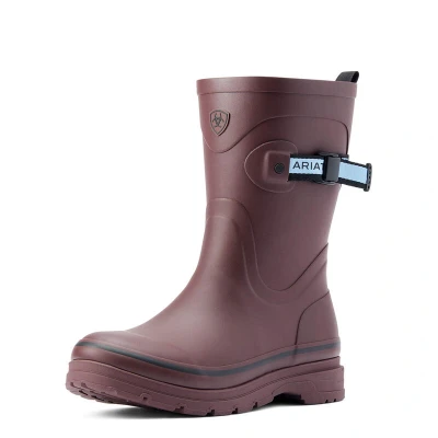 Image de Ariat Bottes d&#039;Extérieur Kelmarsh Rubber Mid Femme Maroon EU 36
