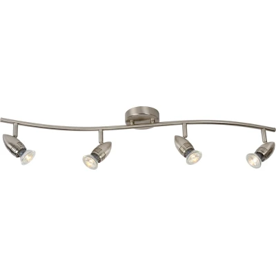 Afbeelding van Lucide CARO LED Plafondspot 4xGU10 Mat chroom