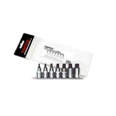 Afbeelding van XZN dubbele set TOPTUL 1/2 7 stuks (M5,M6,M8,M10,M12,M14,M16)