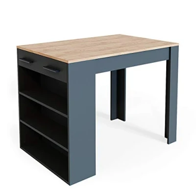 Afbeelding van Vicco Bartafel Repose, Antraciet/gouden eik/Krachtige eik goud, 67 x 100 cm