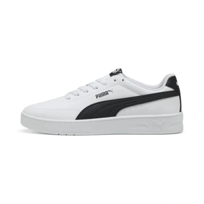 Afbeelding van PUMA Court Classic Clean Sneakers, uniseks, Wit Zwart