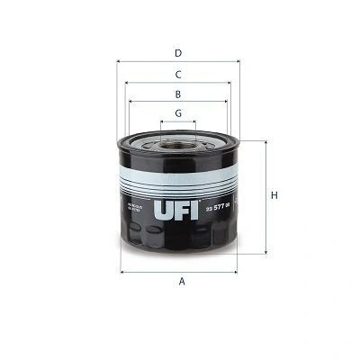 Afbeelding van UFI 25.019.00 Oliefilter Filter insert AUDI: A4 B7 Avant, B6 B6/B7 Convertible, VOLKSWAGEN: Passat B5 GP Estate, Estate