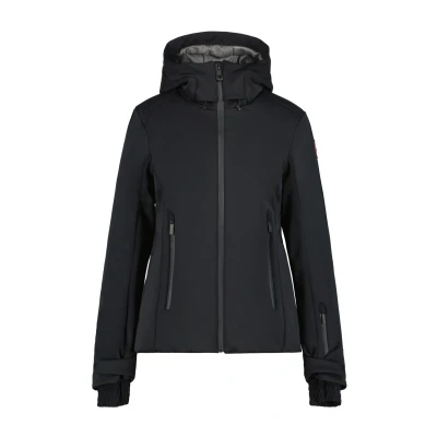 Afbeelding van Icepeak Ecorse Softshell Winterjas Dames Black 46 Zwart Ski Jassen