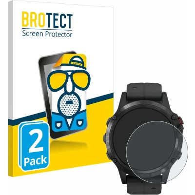 Afbeelding van BROTECT Screenprotector voor Garmin Fenix 5 Plus (47 mm) Folie Beschermfolie matte (2 Stuks)