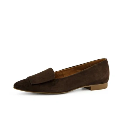 Afbeelding van Paul Green Ballerina&#039;s, Dames, Maat: 41, Samtziege moro Leer