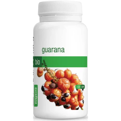 Image de Guarana (120 Capsules) Retour Gratuit Sous 30 Jours Purasana