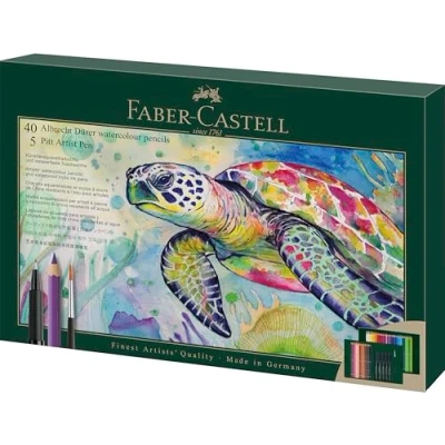 Afbeelding van Faber Castell aquarelpotloden set Albrecht Durer &amp; Pitt Artist Pen 46 delig FC 217554