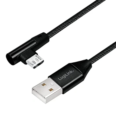 Image de LogiLink Câble USB 2.0 A Micro 03 m noir