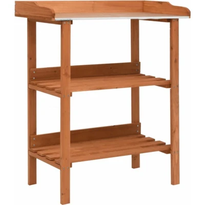 Afbeelding van Plantenstandaard 76x37x89 cm vurenhout