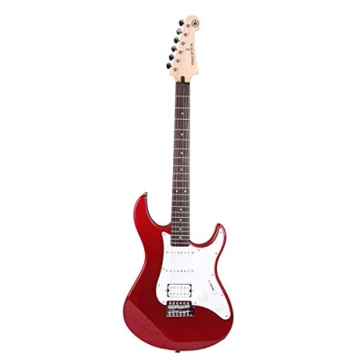 Afbeelding van Yamaha Pacifica 012 rood metallic ST Style elektrische gitaar