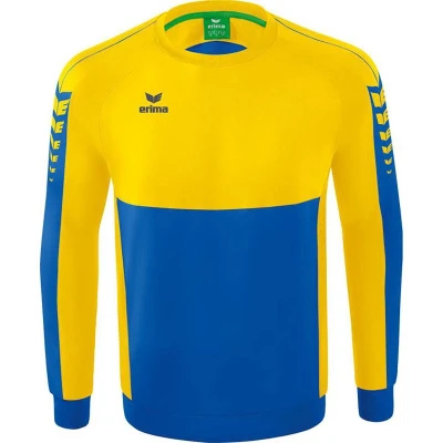 Afbeelding van Six Wings sweatshirt new royal/geel / S