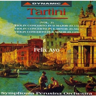 Afbeelding van Violin And Conductor S Felix Ayo Tartini: Concertos Vol.2