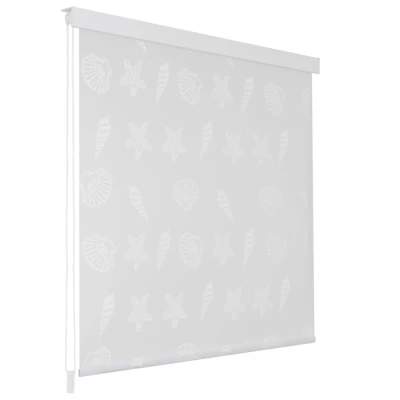 Afbeelding van Rolgordijn voor douche 140x240 cm zeester