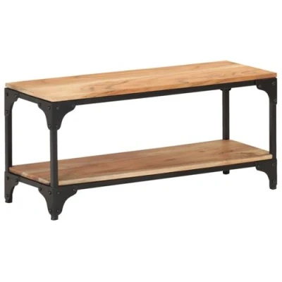 Afbeelding van Salontafel 90x30x40 cm massief acaciahout