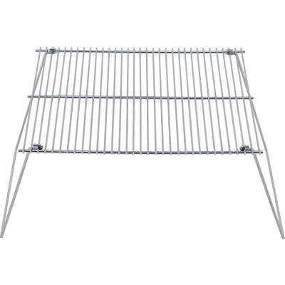 Afbeelding van Inklapbaar grillrooster 38 x 25 cm outdoor om neer te zetten rooster strandgrill