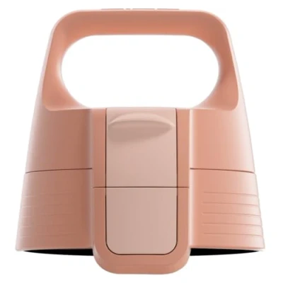 Afbeelding van SIGG WMB One Top 2 Shy Pink Reservedop voor waterfles, met één hand te bedienen en lekvrije sluiting, eenheidsmaat