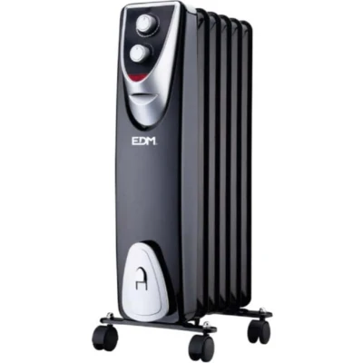 Afbeelding van Verwarming EDM Black Edition Zwart/Gris 1000 W