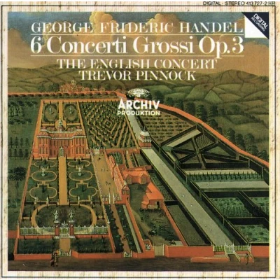 Afbeelding van Handel: 6 Concerti Grossi Op 3 / Pinnock, English Concert