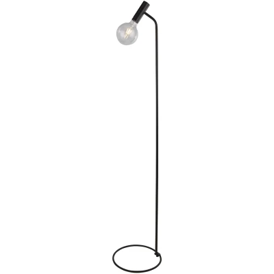 Afbeelding van Dulwich vloerlamp, dimbaar, zwart, metaal, 152 cm, E27