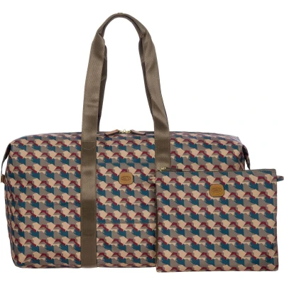 Afbeelding van BRIC&#039;S Reistas X Bag Holdall Dufffle Geometric Camou Kaki