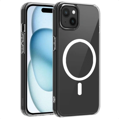 Afbeelding van imoshion Hoesje geschikt voor iPhone 15 Protective Backcover MagSafe Transparant
