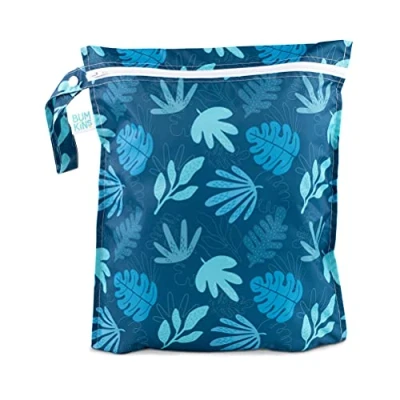 Afbeelding van Bumkins Wet Bag Blue Tropic