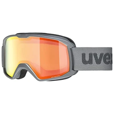 Afbeelding van uvex Unisex Volwassenen Elemnt FM Skibril Rhino mat oranje oranje, Eén maat