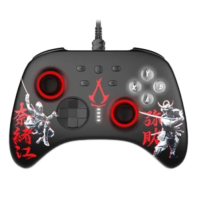Image de Manette Filaire PC Assassin&#039;s Creed Shadows (Red)