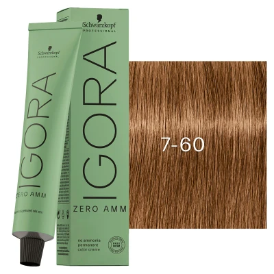 Afbeelding van Schwarzkopf Igora Zero AMM 7 60 60ml