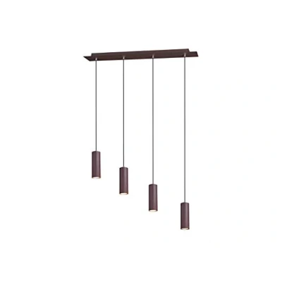 Afbeelding van Hanglamp Trio Leuchten Marley Roestkleur