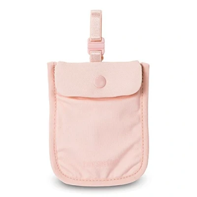 Afbeelding van Pacsafe Coversafe S25 Geheime BH zak Beige Roze (Orchid Pink)