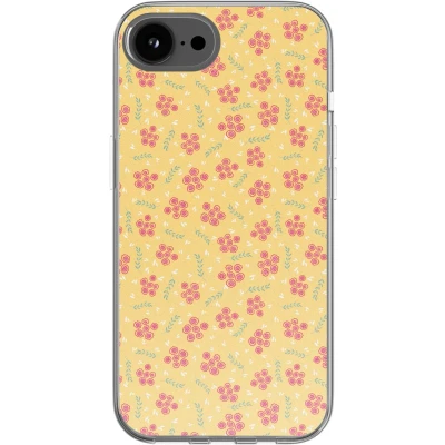 Afbeelding van imoshion hoesje Geschikt voor iPhone 16e Design Sunny Yellow Petite Flowers