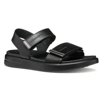 Afbeelding van Geox XAND Sandalen, Dames, Maat: 40, Noir gun Leer