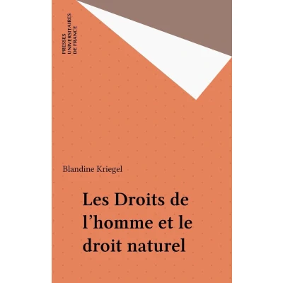 Afbeelding van Les Droits de l&#039;homme et le droit naturel