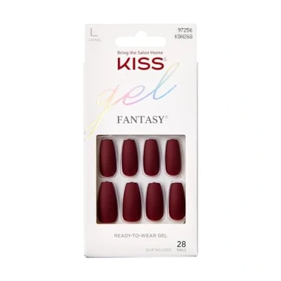 Afbeelding van KISS Gel Fantasy Collection Folklore manicureset voor kunstnagels, vierkant, middellang, inclusief 28 nagellijm, nagelvijl en manicurestick