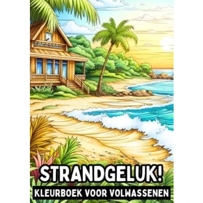 Afbeelding van Kleurboek voor Volwassenen Strandgeluk!