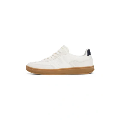 Afbeelding van Tommy Hilfiger THE Heritage Sneakers laag, Dames, Maat: 36, Ancient white Veloursleer