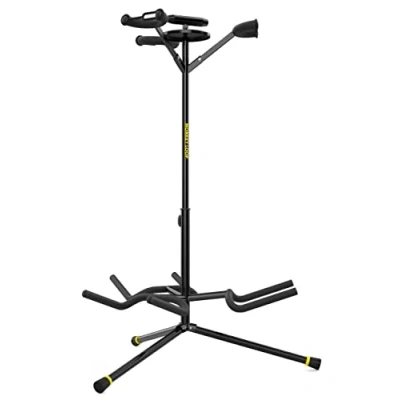Image de MONKEY LOOP Triple Prime Support universel pour 3 guitares ou basses de sol électriques, acoustiques et électriques Structure robuste Réglable en hauteur