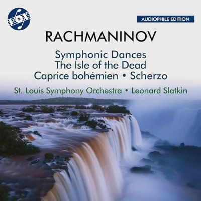 Afbeelding van Saint Louis Symphony Orchestra, Leonard Slatkin Rachmaninoc: Symphonic Dances / The Isle Of Dead Caprice Bohémien (CD)