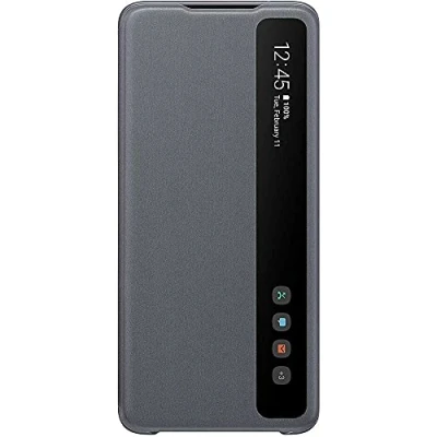 Image de Etui Folio Samsung Clear View Gris pour Galaxy S20