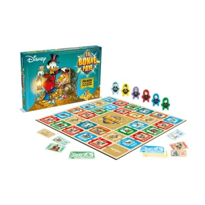 Afbeelding van Winning Moves het juiste betaald Picsou en de jacht op schatten, gezelschapsspel, bordspel, Franse versie (mogelijk niet in Nederlands)