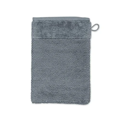 Afbeelding van MÖVE Bamboo Luxe washandje, 15 x 20 cm, Made in Germany, 60% katoen, 40% viscose, bamboepulp, steen (grijs)