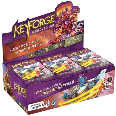 Afbeelding van KeyForge Archon Deck Display: Worlds Collide (12 decks)