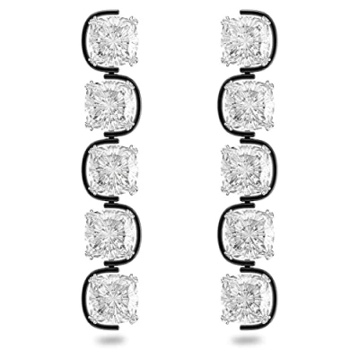 Afbeelding van Swarovski Harmonia Oorbellen, Dames, Maat: One Size, Transparent