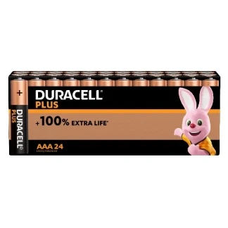 Afbeelding van Duracell Plus Power AAA batterij (potlood) Alkaline 1.5 V 24 stuk(s)